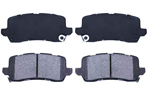 Image of Compatible with Rear Ceramic Brake Pads Set Acura Honda Odyssey MDX TLX RLX - 1698