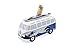 Produktbild BRISA VW Collection - Volkswagen Spar-Büchse-Schwein-Dose mit Surfbrett im T1 Bulli Bus Samba Design (Surf/Blau)