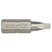 Square Recess Insert Bits Model Code: AC - Price is for 1 PAK, 25BIT/PAK (part# 92201)