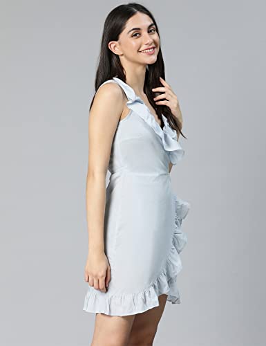 Image of oxolloxo Glowrings Yellow Wrapped Beachwear Women Dress