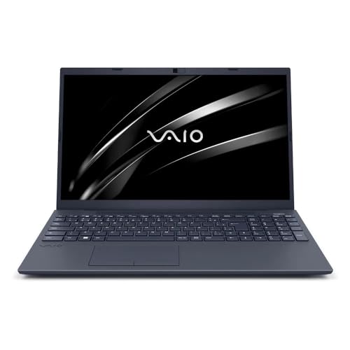 Notebook VAIO FE15, AMD® Ryzen 5, 8GB 256GB SSD, Tela 15,6'' Full HD Antirreflexo, Linux - Cinza Grafite, VJFE59F11X-B1711H