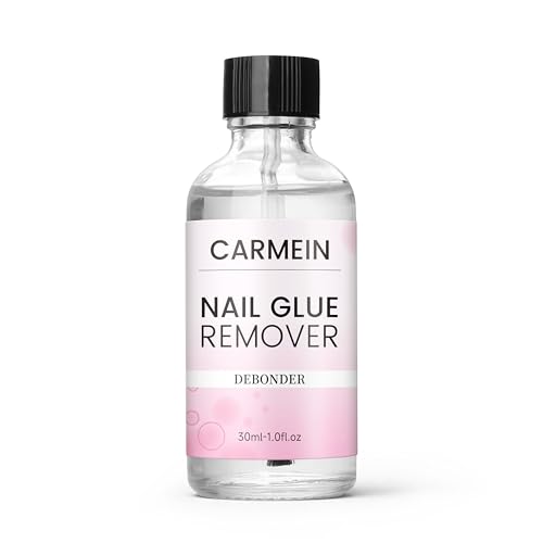 Image of Nail Glue Remover for Press On Nails and Nail Tips Professional-grade nail glue remover specifically designed to safely dissolve adhesive 1.69 fl oz (30ml, 1pcs)