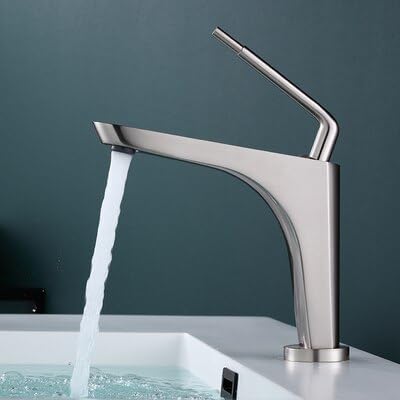 Mitigeur de lavabo eau chaude froide pour salle de bain laiton