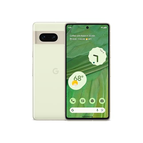 Image of Google Pixel 7 (Renewed Premium) - 5G Android Phone - Unlocked Smartphone with Wide Angle Lens and 24-Hour Battery - 128G Lemongrass
