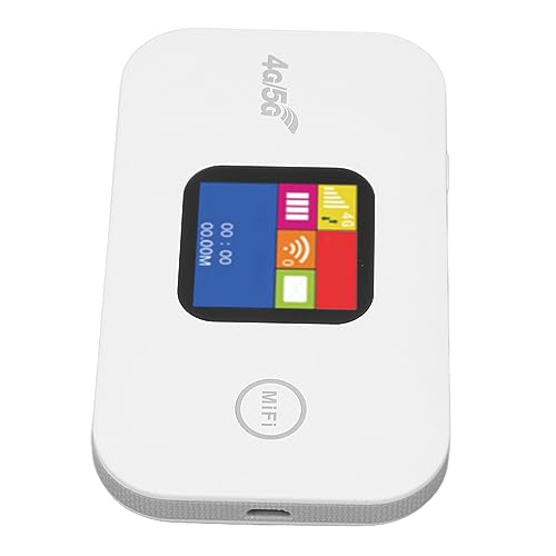 Image of HEEPDD Mobile WiFi Hotspot, Compact with 150Mbps Speed for Office Users Mobile WiFi Hotspot, 4G LTE Router Slim Nan Computer Supplies