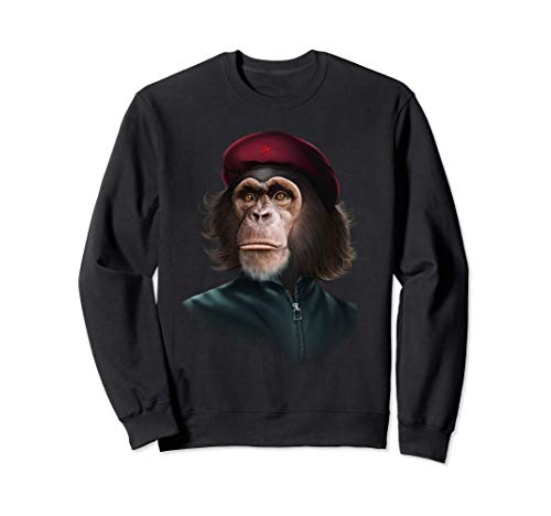 Schimpansen verkörperten Che Guevara Sweatshirt