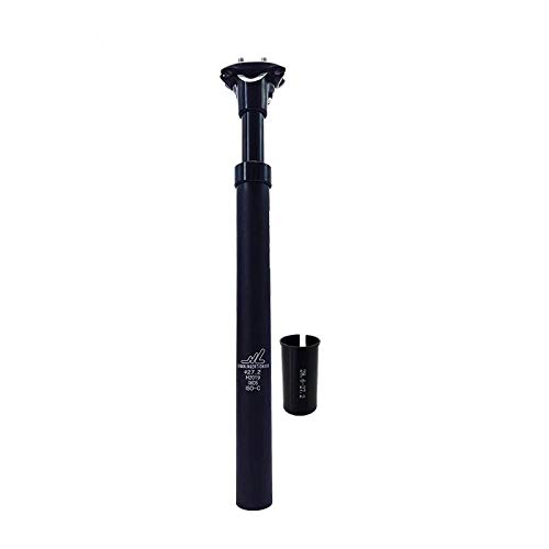 Zoom 28.6x350mm Aluminium Suspension Seat Post, 350 mm Travel, 40mm, 27.2/28.6/30.0/30.4/30.9/31.6/31.8/33.9mm Diameter