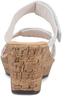 NAOT Footwear Women's Caveran Wedge White Pearl Lthr 7 N US | Image 4