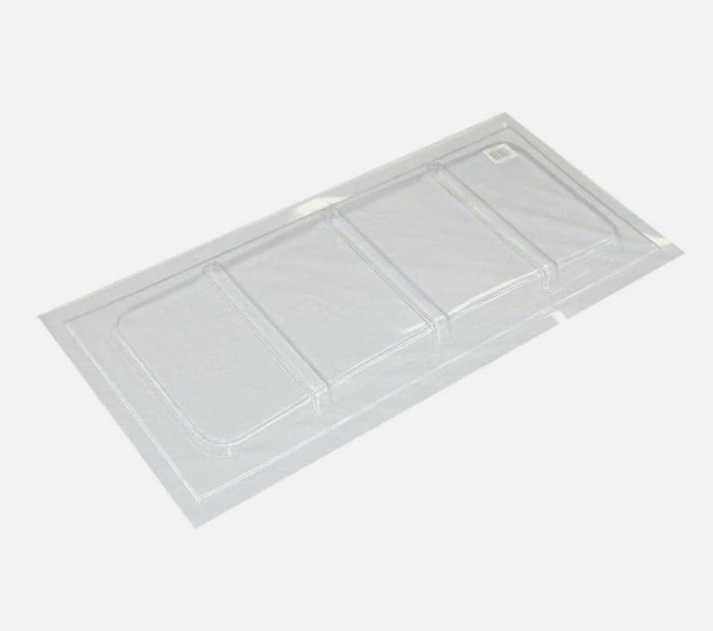 35-1/2 in. x 16-1/2 in. Polyethylene Rectangular Basement Window Cover