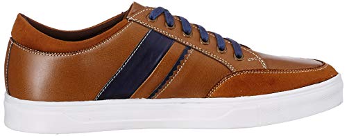 Image of KLEPE Men's White and Blue Sneakers
