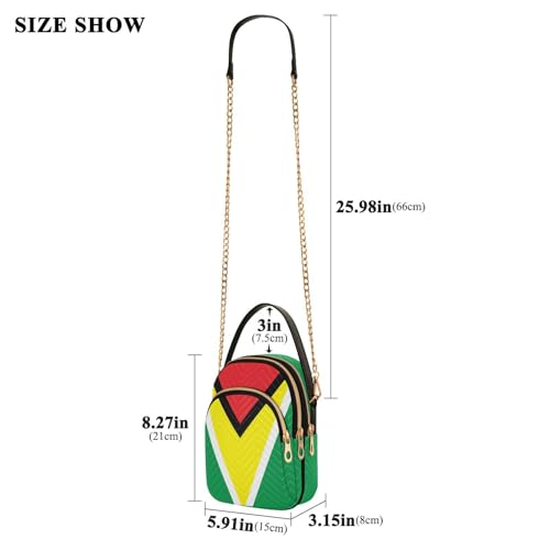 Image of Patriot Flag Cell Phone Purse Crossbody Handbag Durable Shoulder Bag Sturdy Travel Pouch