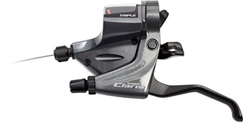 SHIMANO Unisex – Claris leva del cambio/freno, nero, grigio, taglia unica
