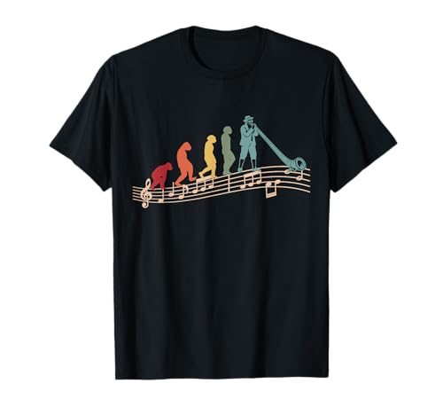 Alphornspieler, Alpenhorn, Musik Noten, Almhorn, Alphorn T-Shirt