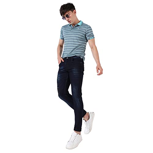 Image of Campus Sutra Men's Cotton Regular Fit T-Shirt