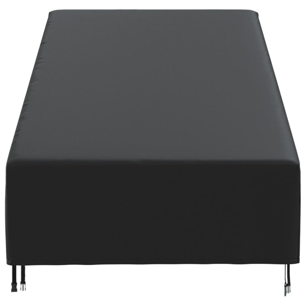 Home Garden - Copertura per lettino prendisole, 203 x 81 x 25/63 cm, 420D Oxford