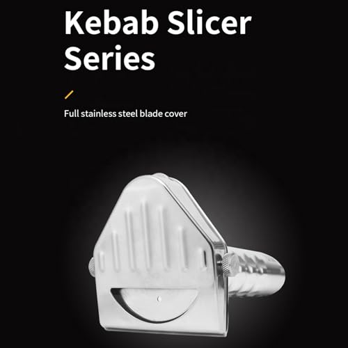 Cortadora eléctrica de kebab profesional de acero inoxidable miniatura 3