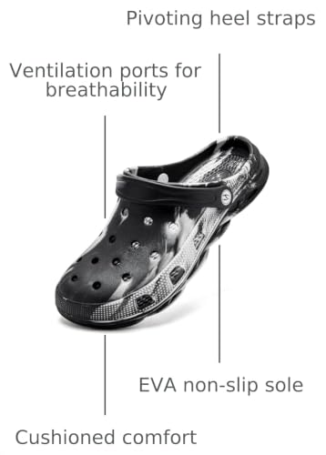 Image of HOBIBEAR Unisex Garden Clogs Shoes Slippers Sandals for Men and Women | Casual Shoes