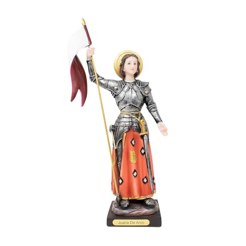 Estatua de Juana de Arco de 12 pulgadas miniatura 1