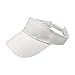 Générique Casquette de Baseball Homme Femme Réglable Soild Hommes Femmes Baseball Unisexe Chapeau Casquette de Tennis Chapeau de Soleil Bonnet Blanc Marque