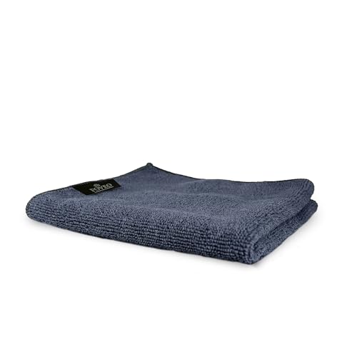 Image of Microfiber Cloth 350 GSM - 40x40 cm, (Grey) | Ultra-Soft, Lint-Free & Streak-Free Towels for Car, Bike, Interior & Exterior Detailing, Polishing & Washing (Pack of 1)