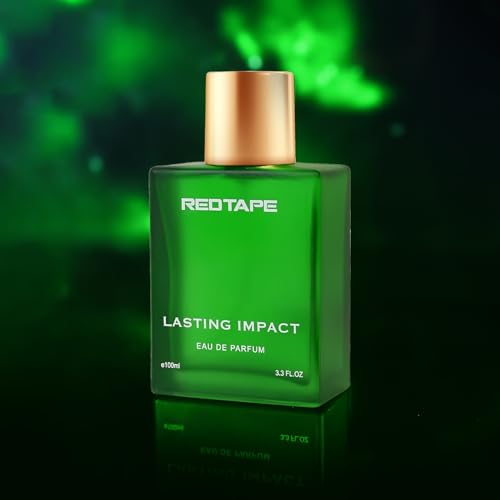 Image of Red Tape Lasting Impact Eau De Parfum for Men 100ml | Premium Long-Lasting Perfume | Fresh & Elegant Scent | Luxury Fragrance for Men | Ideal for Gifting | Best Gift for Him