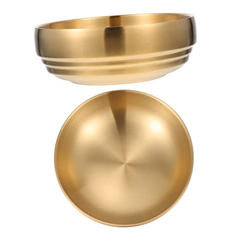 FUNOMOCYA 1 Tazón Doble Para Fideos Fríos Tazón Para Ramen Tazón Creativo Para Fideos Tazón Para Fideos De Cocina Tazón Multiusos Tazón Para Fideos Instantáneos Tazón Grande Para