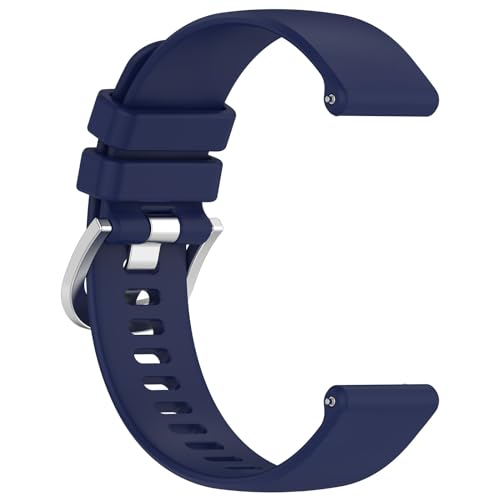 Correa de silicona 20mm para Garmin Approach S50 azul miniatura 4