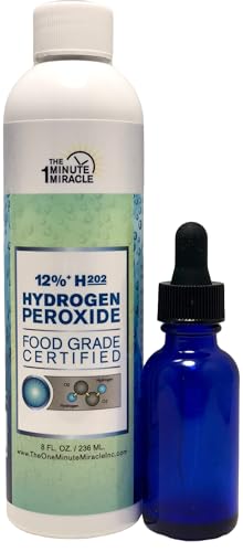 12% Hydrogen Peroxide Medical Food Grade 8 oz. Recommended by The One Minute Cure Book. Our Brand OMM is The Choice by Professional, Alternative Medicine, and Homeopathic Communities.
