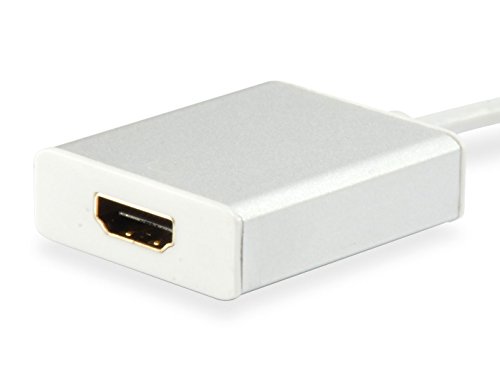 Equip USB Type C Male to HDMI Female Adapter 0.15 m, White - Image 2