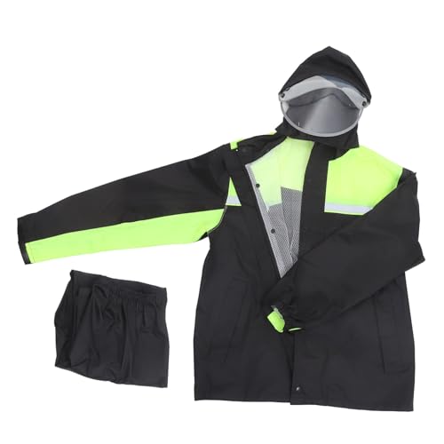 iplusmile Traje De Agua Moto Hombre Chaqueta y Pantalones Impermeables Equipo Para Hombres Ropa De Lluvia Para Exteriores