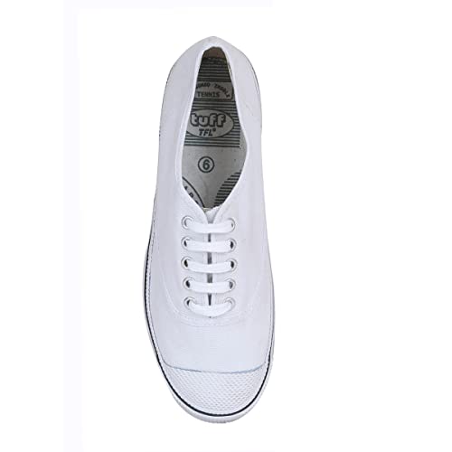 Image of TUFF Tennis School Shoe, Formal Shoe for boy & Girl in White Color