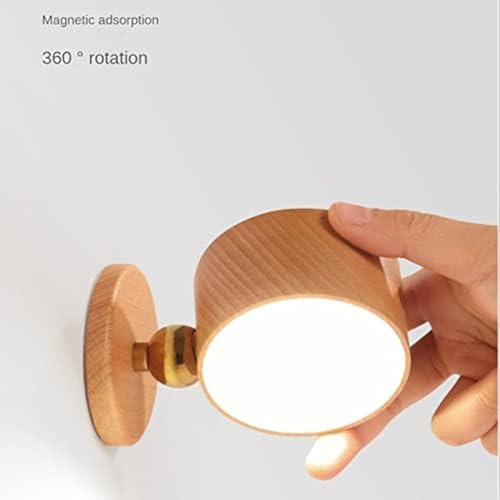 Lámpara de pared LED sin cables para pasillos oscuros con carga USB 6