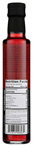 Greek Red Wine Vinegar - Organic - NonGMO - Gluten Free - Paleo - 6% Acidity - Premium