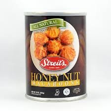 STREITS MACAROON HONEY NUT, 10 OZ