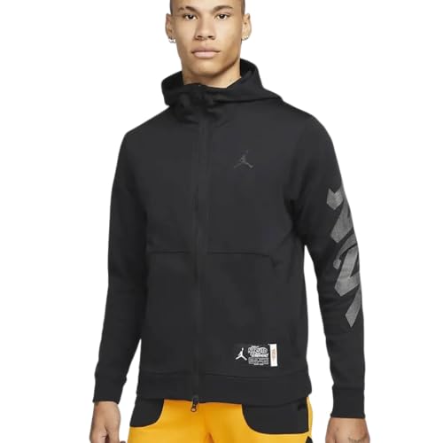 Nike Jordan x Zion x Naruto Full-Zip hoodie Mens sz Large Black at