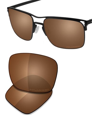 Image of SAUCER Premium Replacement Lenses & Nosepads for Oakley Holbrook Ti OO6048 | UV400 Protection, Anti-Scratch, Precise Fit