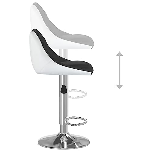 Tabourets de bar en cuir synthétique de qualité supérieure lot de 2 - 8