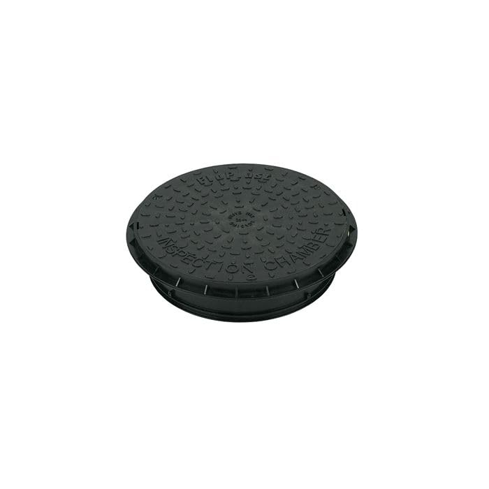 Inspection Chamber Bases Various Sizes and Inlets (450mm Round Cover & Frame Plastic (35kN))