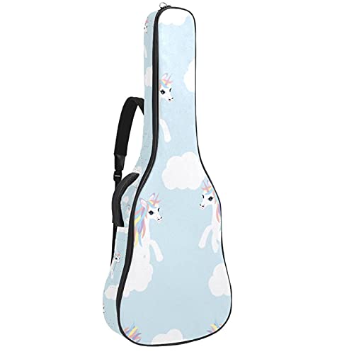 Housse de guitare acoustique de 106 cm antichoc pour guitare basse folk