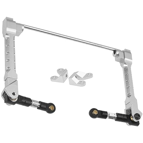 ShareGoo Alloy Rear Sway Bar RC Car Anti-Sway Bar Anti-Roll Mount Swaybar Compatible with Axial...