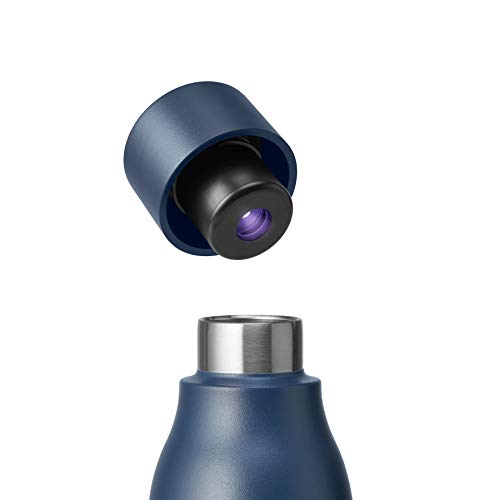 Larq Bottle - Self-Cleaning And Insulated Stainless Steel Water Bottle With Award-Winning Design And Uv Water Sanitizer, 25Oz, Monaco Blue #TOP3