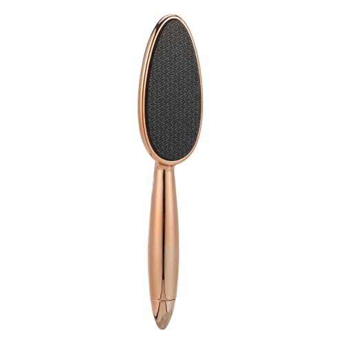 VILLFUL Lima de Cristal para Pies Nanovidrio Rosa, Removedor de Callos y Piel Dura, Herramienta Ergonómica Pequeña para Pedicura y Cuidado Personal en Casa