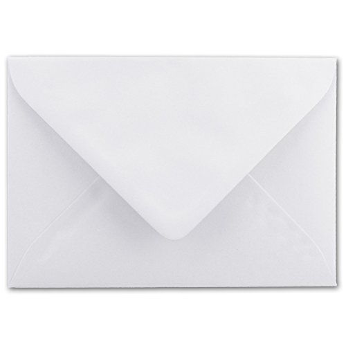 Envelopes DIN C6 162 x 114 mm with Wet bonding, Fully Transparent Paper, white, 50 Umschläge - Image 2