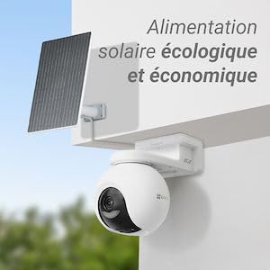 Cs-Hb8/Sp Caméra De Surveillance Batterie Pt avec Panneau Solaire Hb8 Pro 4K Kit