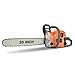 20" Petrol Chainsaw, 58CC 2-Stroke Top Handle Chain Saw, Lightweight Powerful Saw for Tree Felling, Logging, Garden Pruning, Heavy Duty Tasks, 8500rpm (Orange)