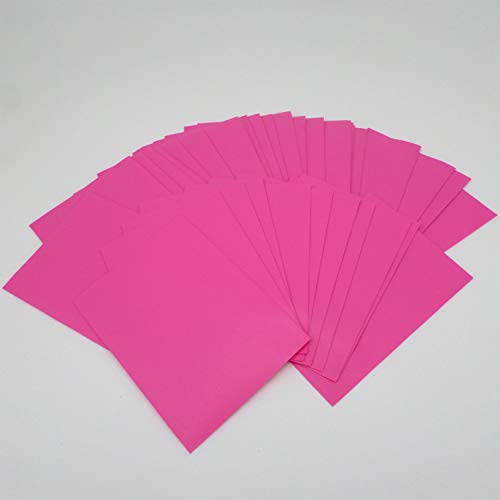 Docsmagic.de 60 Mat Pink Card Sleeves Small Size
