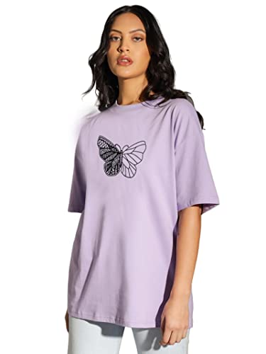 Image of Women's Cotton Casual Oversized /Boyfriend T-Shirt