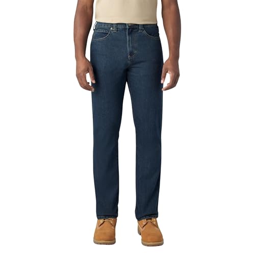 Dickies Men's Flex Regular Fit 5-Pocket Jean, Dark...