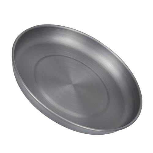 LAPYAPPE 1pc Lightweight Food Plate Portable Snack Tray for Outdoor Picnics Camping Bbqs Compact Design for Easy Storage and Transport for Fruits Vegetables and Snacks