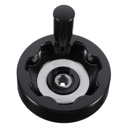 CIYODO 1pc Machine Tool Handwheel Foldable Handle Wheels for Table Hand Wheel Wave Wheel Handwheel Ripple Handlwheel Drill Press Handle Round Hand Crank Handle Hand Crank Wheel Bakelite